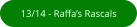 13/14 - Raffa’s Rascals