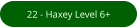 22 - Haxey Level 6+